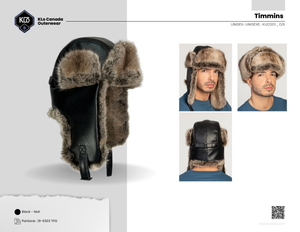 Timmins Chapeau Aviateur - KLO CANADA