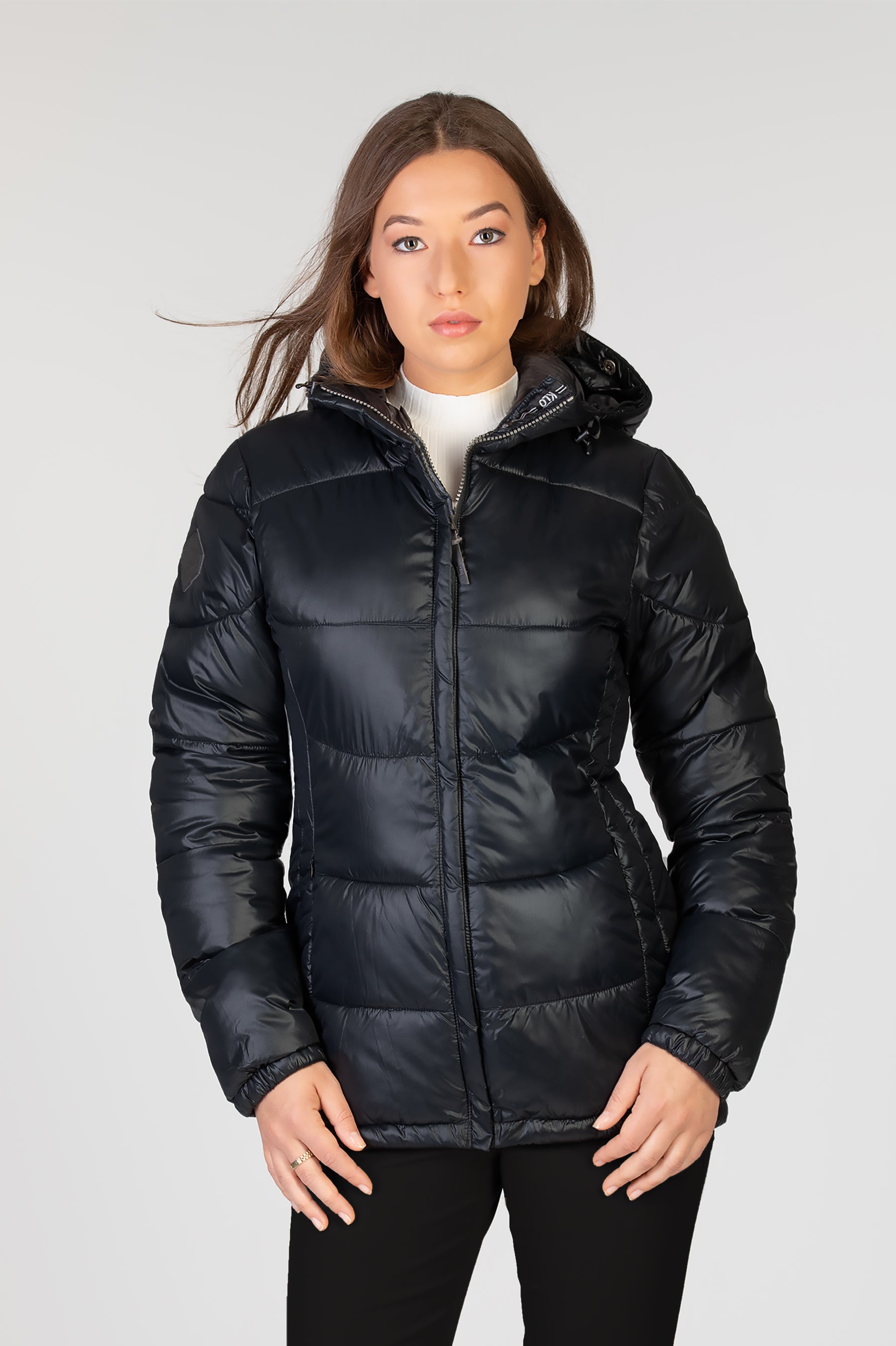 Vermilion Quilted Jacket – KLO CANADA