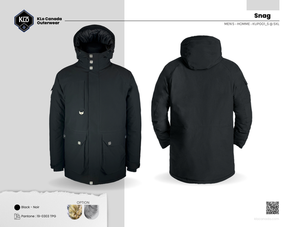 Snag Parka Black