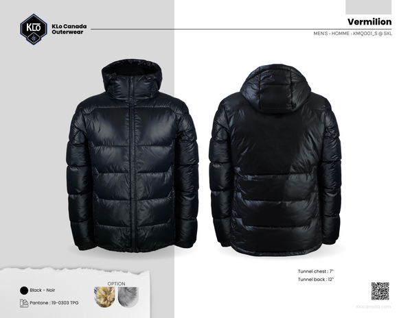 Vermilion Quilted Jacket