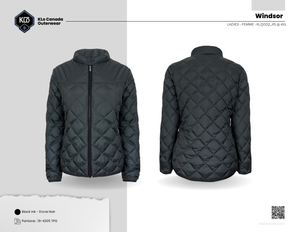 Windsor Manteau matelassé - KLO CANADA