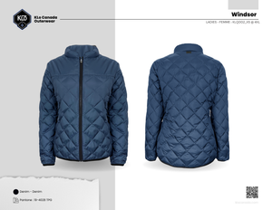 Windsor Manteau matelassé - KLO CANADA