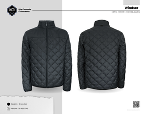 Windsor Manteau matelassé - KLO CANADA