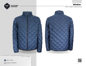 Windsor Manteau matelassé - KLO CANADA