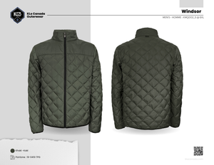 Windsor Manteau matelassé - KLO CANADA